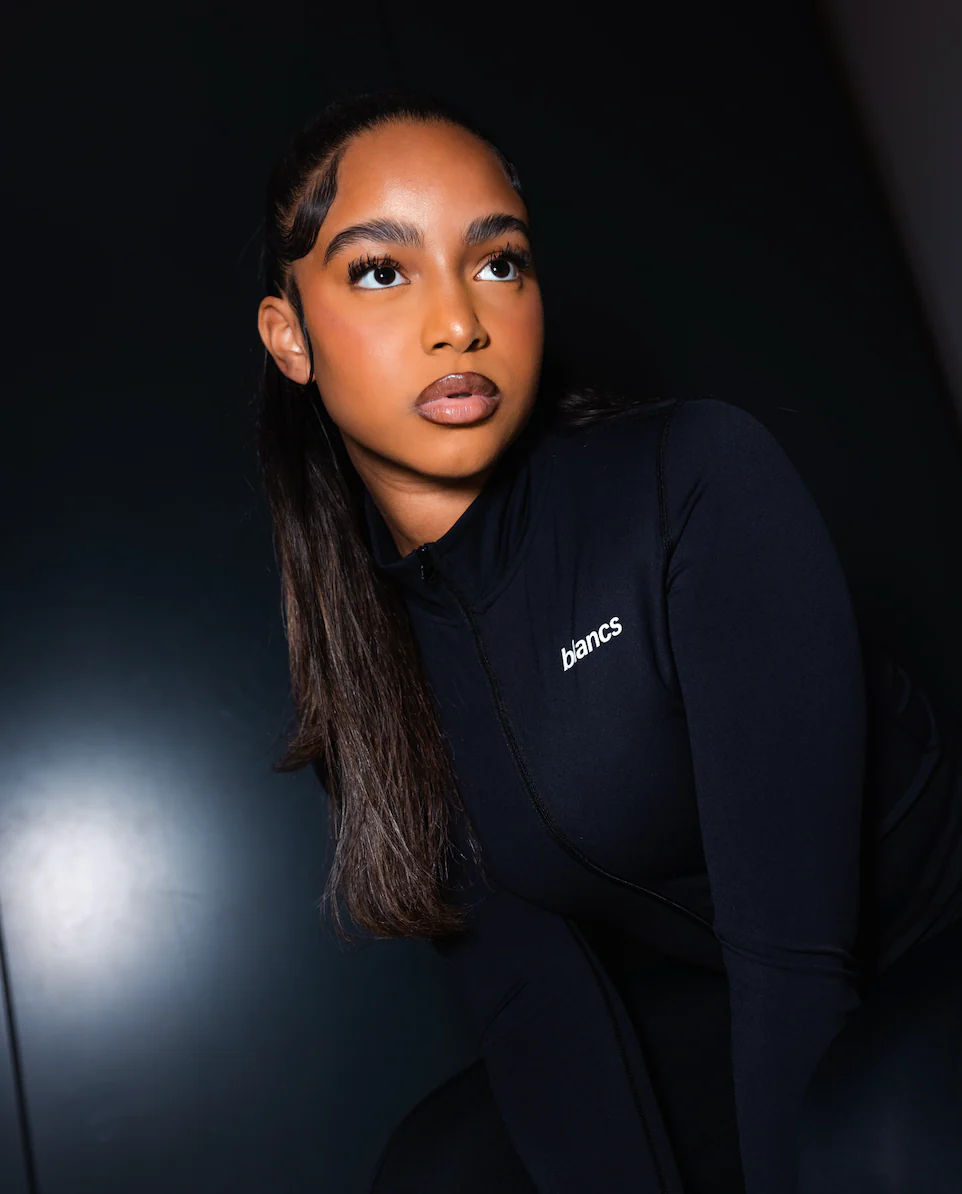 BLANCS ACTIVEWEAR TRACK JACKET - BLACK - Image 2