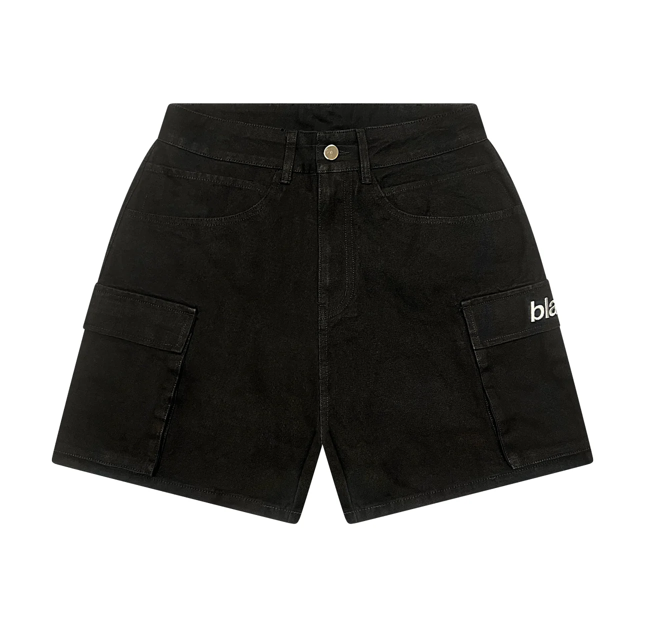 BLANCS CARGO SHORTS - BLACK