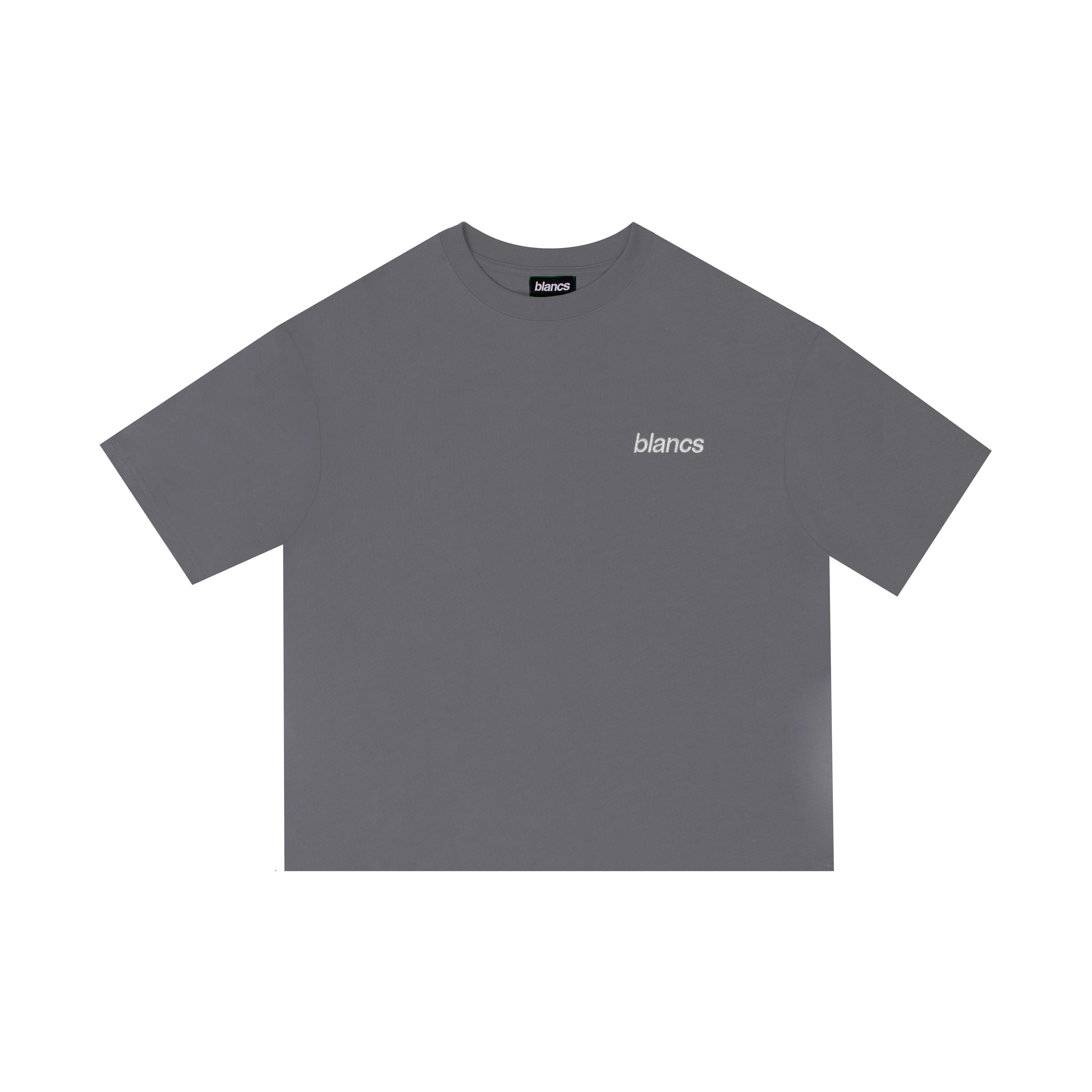 BLANCS CLASSIC LOGO TEE - GREY