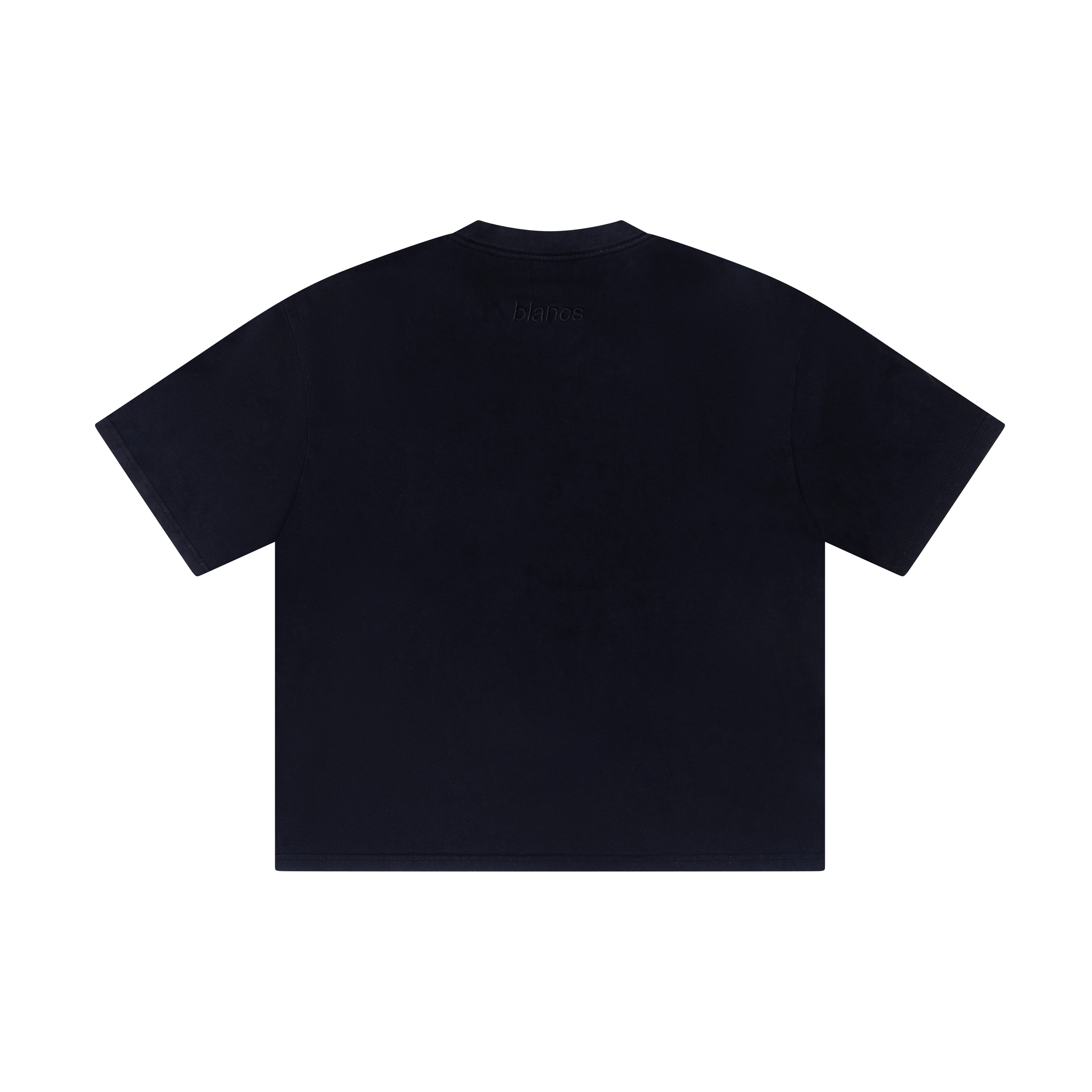 BLANCS CLASSIC LOGO TEE - WASHED BLACK - Image 2