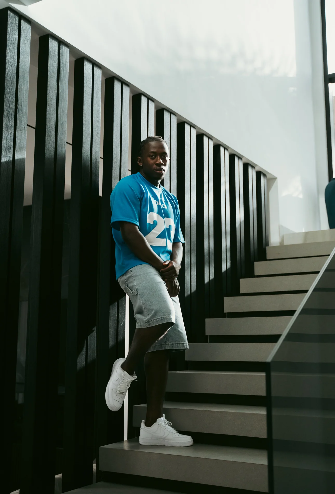 BLANCS JORTS - BLUE - Image 3