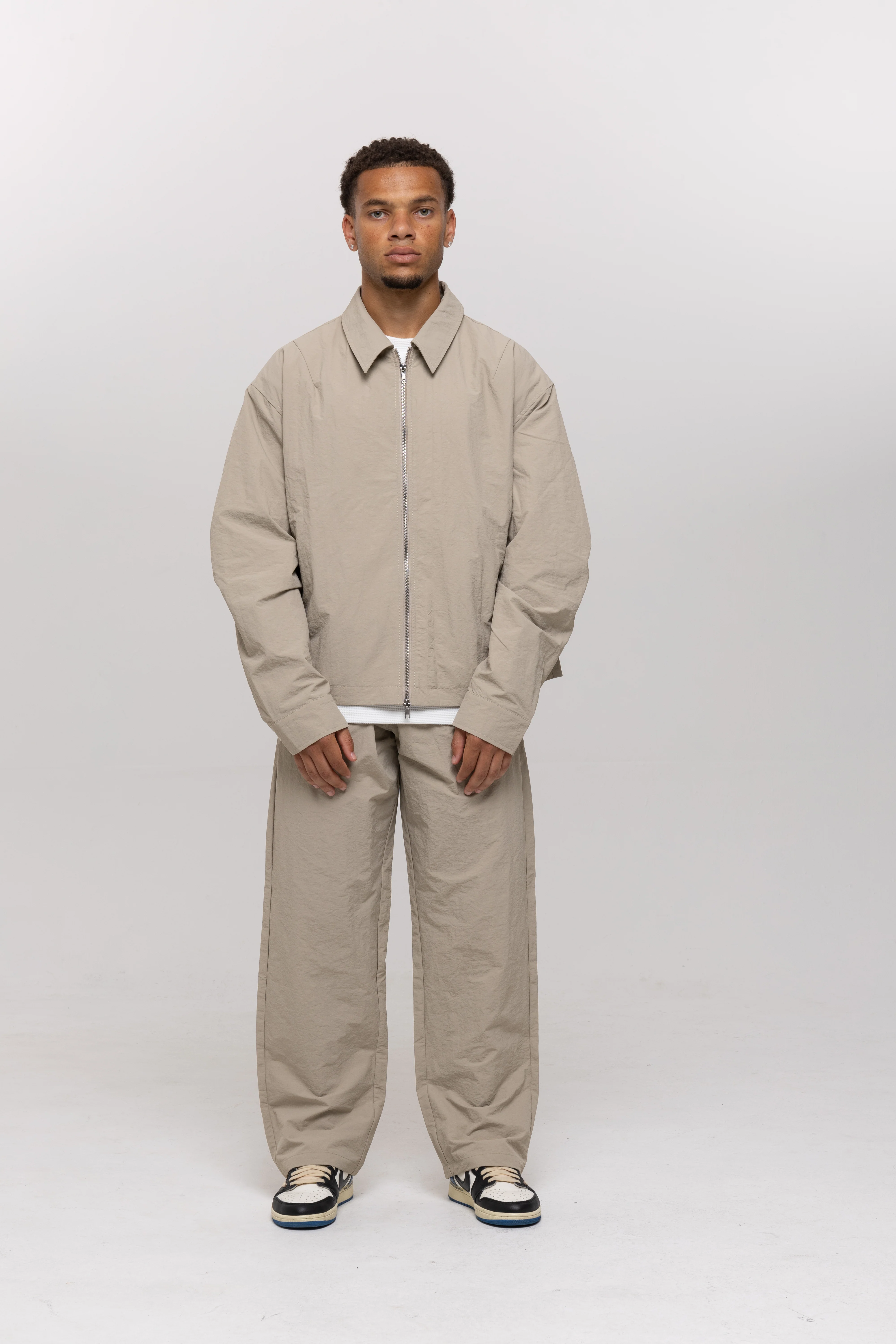 BLANCS NYLON JACKET - BEIGE - Image 2