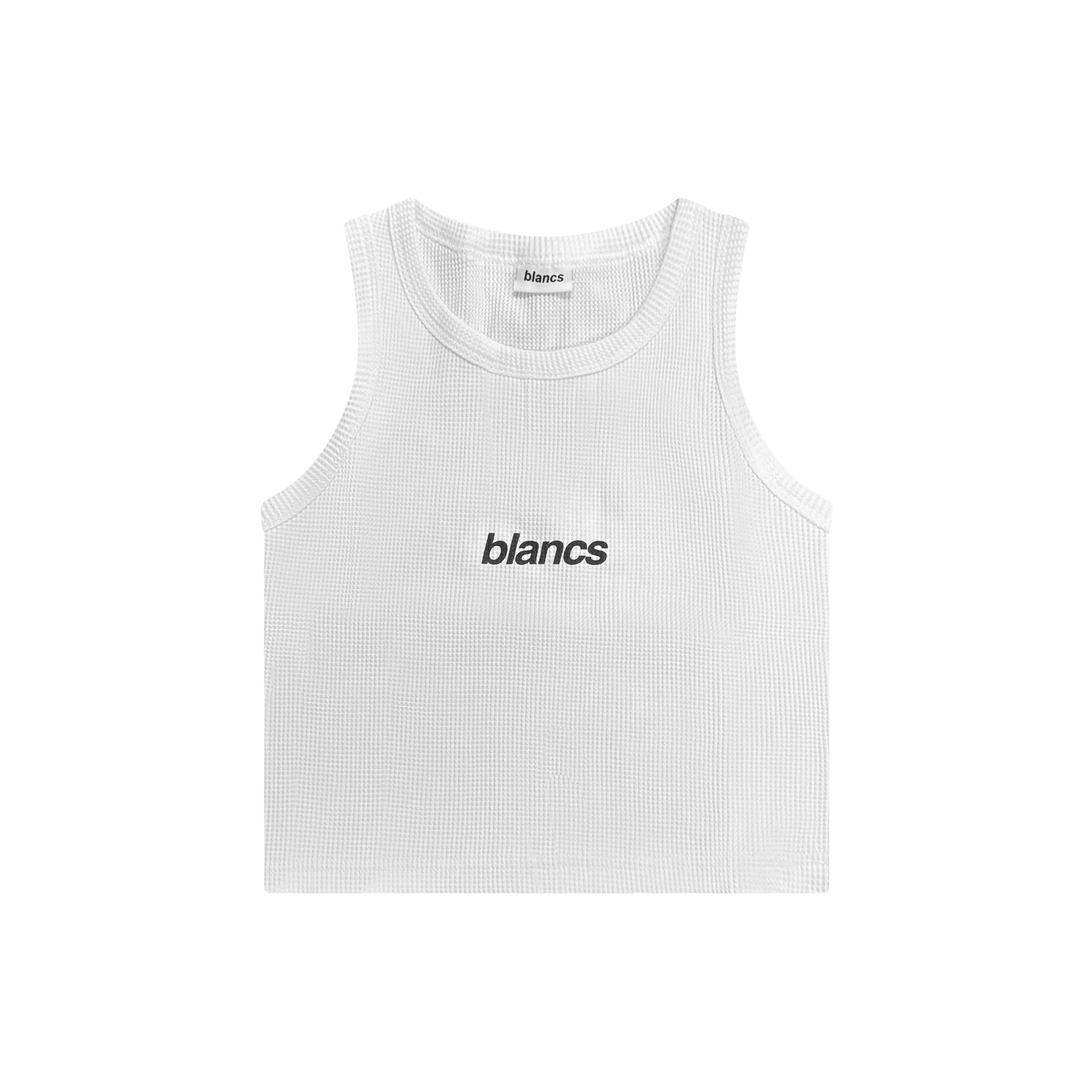 BLANCS RACER TANK - WHITE