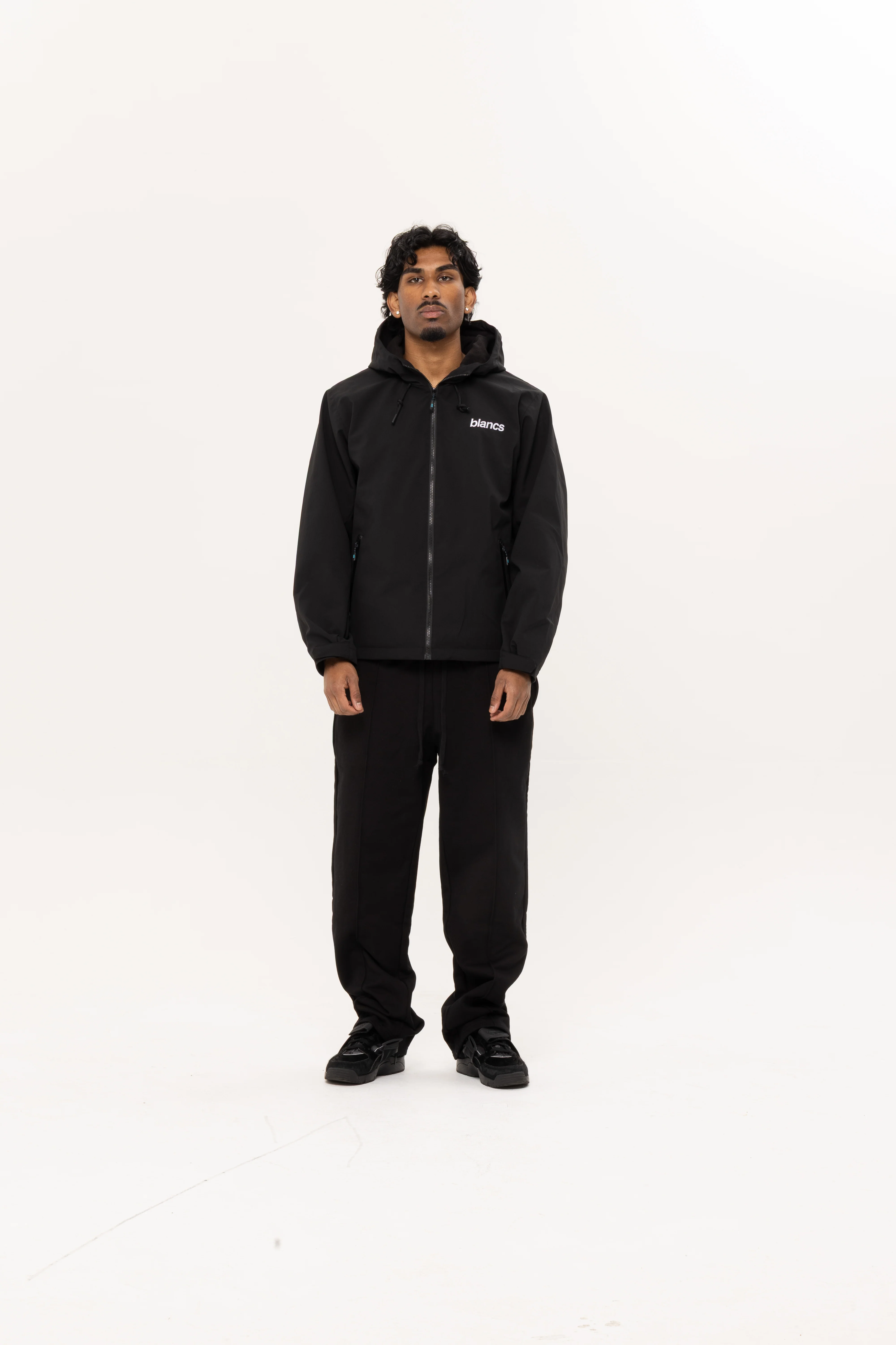 BLANCS SHELL JACKET - BLACK - Image 3