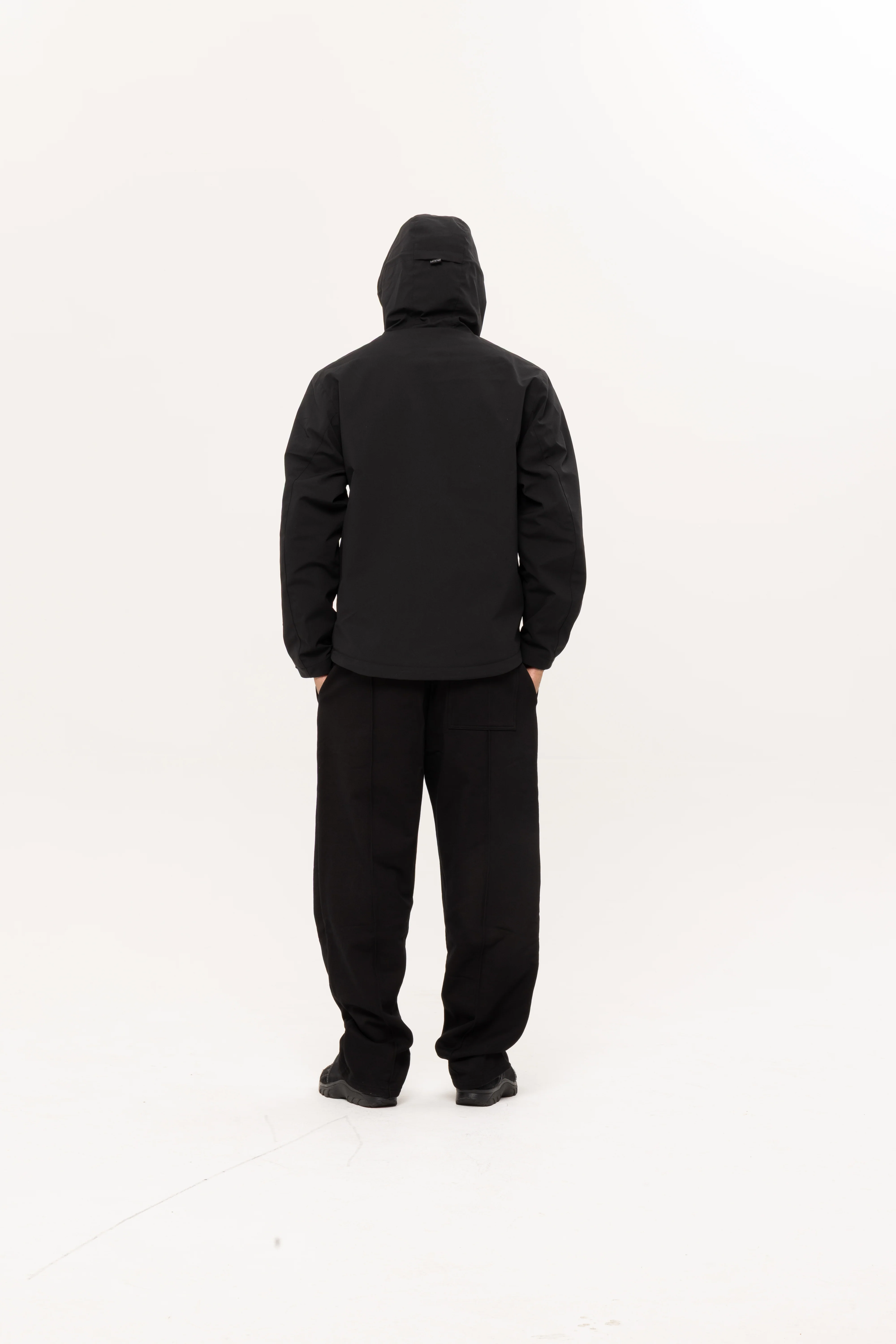 BLANCS SHELL JACKET - BLACK - Image 4