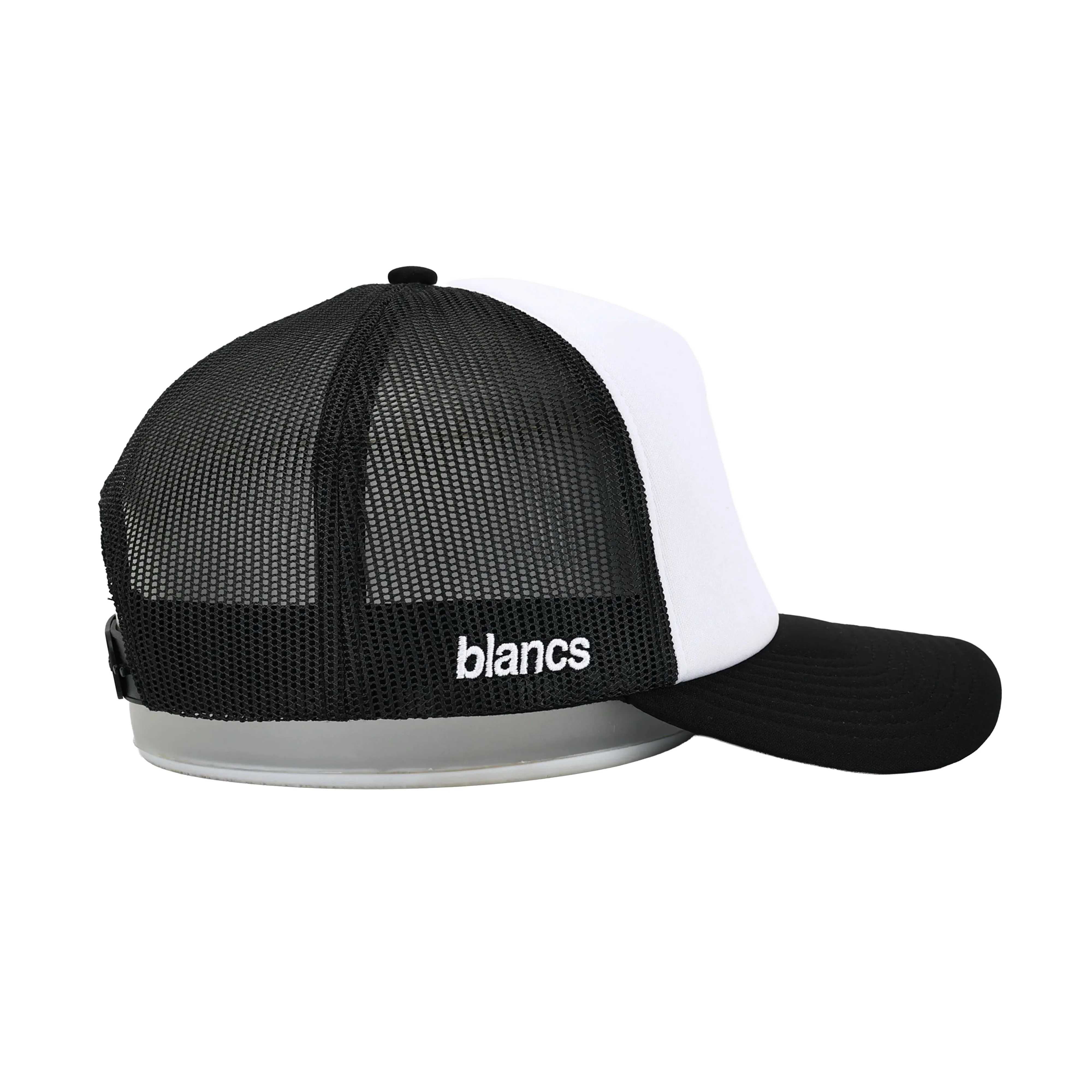 BLANCS TRUCKER HAT - BLACK - Image 2